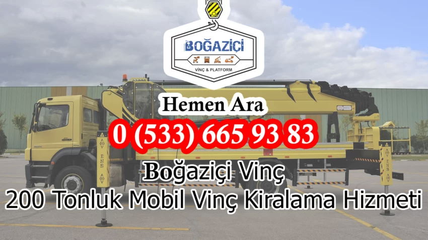 200 Tonluk Mobil Vinç